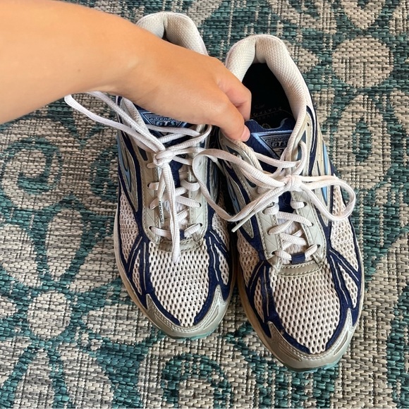 Brooks Adrenaline GTS 7 Womens Running Shoes White Blue Size 9 - Picture 6 of 7
